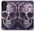 S3582 Purple Sugar Skull Case Cover Custodia per Samsung Galaxy S21 FE 5G