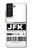 S3664 Airline Travel Luggage Label Case Cover Custodia per Samsung Galaxy S21 FE 5G