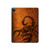 S0683 Scorpion Tattoo Case Cover Custodia per iPad Pro 12.9 (2022, 2021, 2020, 2018), iPad Air 13 (2025, 2024)