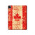 S1603 Canada Flag Old Vintage Case Cover Custodia per iPad Pro 12.9 (2022, 2021, 2020, 2018), Air 13 (2024)