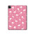 S2858 Pink Flamingo Pattern Case Cover Custodia per iPad Pro 12.9 (2022, 2021, 2020, 2018), Air 13 (2024)