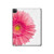 S3044 Vintage Pink Gerbera Daisy Case Cover Custodia per iPad Pro 12.9 (2022, 2021, 2020, 2018), Air 13 (2024)