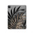 S3692 Gray Black Palm Leaves Case Cover Custodia per iPad Pro 12.9 (2022, 2021, 2020, 2018), Air 13 (2024)
