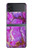 S2907 Purple Turquoise Stone Case For Samsung Galaxy Z Flip 3 5G S2907 Purple Turquoise Stone Case For Samsung Galaxy Z Flip 3 5G