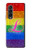 S2900 Rainbow LGBT Lesbian Pride Flag Case For Samsung Galaxy Z Fold 3 5G