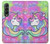 S3264 Pastel Unicorn Case Cover Custodia per Samsung Galaxy Z Fold 3 5G