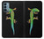 S0125 Green Madagascan Gecko Case Cover Custodia per OnePlus Nord N200 5G