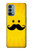 S1145 Yellow Mustache Sun Case Cover Custodia per OnePlus Nord N200 5G