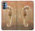 S2674 Seahorse Skeleton Fossil Case Cover Custodia per OnePlus Nord N200 5G