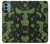 S2877 Green Snake Skin Graphic Printed Case Cover Custodia per OnePlus Nord N200 5G