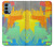 S3423 Brush Stroke Case Cover Custodia per OnePlus Nord N200 5G