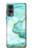 S3399 Green Marble Graphic Print Case Cover Custodia per OnePlus Nord 2 5G