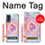 S3709 Pink Galaxy Case Cover Custodia per OnePlus Nord 2 5G