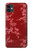 S3817 Red Floral Cherry blossom Pattern Case Cover Custodia per iPhone 11