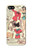 S3820 Vintage Cowgirl Fashion Paper Doll Case Cover Custodia per iPhone 5C