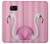 S3805 Flamingo Pink Pastel Case Cover Custodia per Samsung Galaxy S7