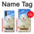 S3794 Arctic Polar Bear in Love with Seal Paint Case Cover Custodia per Samsung Galaxy Note 10