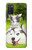 S3795 Grumpy Kitten Cat Playful Siberian Husky Dog Paint Case Cover Custodia per Samsung Galaxy A03S
