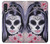 S3821 Sugar Skull Steam Punk Girl Gothic Case Cover Custodia per Samsung Galaxy A01