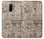 S3819 Retro Vintage Paper Case Cover Custodia per Samsung Galaxy A6 (2018)