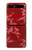 S3817 Red Floral Cherry blossom Pattern Case Cover Custodia per Samsung Galaxy Z Flip 5G