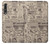 S3819 Retro Vintage Paper Case Cover Custodia per Huawei P20 Pro