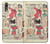 S3820 Vintage Cowgirl Fashion Paper Doll Case Cover Custodia per Huawei P20