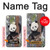 S3793 Cute Baby Panda Snow Painting Case Cover Custodia per Huawei P8 Lite (2017)