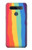 S3799 Cute Vertical Watercolor Rainbow Case Cover Custodia per LG K51S