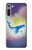 S3802 Dream Whale Pastel Fantasy Case Cover Custodia per Motorola Moto G8