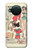 S3820 Vintage Cowgirl Fashion Paper Doll Case Cover Custodia per Nokia X10