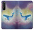 S3802 Dream Whale Pastel Fantasy Case Cover Custodia per Sony Xperia 1 II