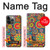 S3272 Colorful Pattern Case Cover Custodia per iPhone 13 Pro