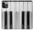 S3524 Piano Keyboard Case Cover Custodia per iPhone 13 Pro