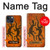 S2901 Lizard Aboriginal Art Case Cover Custodia per iPhone 13 mini