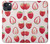 S3481 Strawberry Case Cover Custodia per iPhone 13 mini