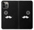 S1946 Sir Mustache Minimalism Case Cover Custodia per iPhone 13 Pro Max