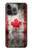 S2490 Canada Maple Leaf Flag Texture Case Cover Custodia per iPhone 13 Pro Max