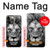 S3372 Lion Face Case Cover Custodia per iPhone 13 Pro Max