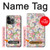 S3688 Floral Flower Art Pattern Case Cover Custodia per iPhone 13 Pro Max