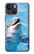 S1291 Dolphin Case Cover Custodia per iPhone 13