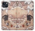 S1332 Ito Jakuchu Rooster Case Cover Custodia per iPhone 13