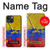 S3306 Colombia Flag Vintage Football Graphic Case Cover Custodia per iPhone 13