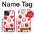 S3481 Strawberry Case Cover Custodia per iPhone 13