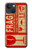 S3552 Vintage Fragile Label Art Case Cover Custodia per iPhone 13
