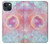 S3709 Pink Galaxy Case Cover Custodia per iPhone 13