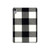 S2842 Black and White Buffalo Check Pattern Case Cover Custodia per iPad mini 6, iPad mini (2021)