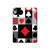 S3463 Poker Card Suit Case Cover Custodia per iPad mini 6 7, iPad mini (2021,2024)
