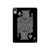 S3520 Black King Spade Case Cover Custodia per iPad mini 6 7, iPad mini (2021,2024)