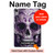 S3582 Purple Sugar Skull Case Cover Custodia per iPad mini 6 7, iPad mini (2021,2024)